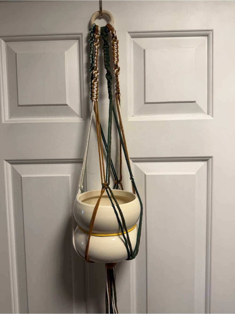 Macrame plant hanger